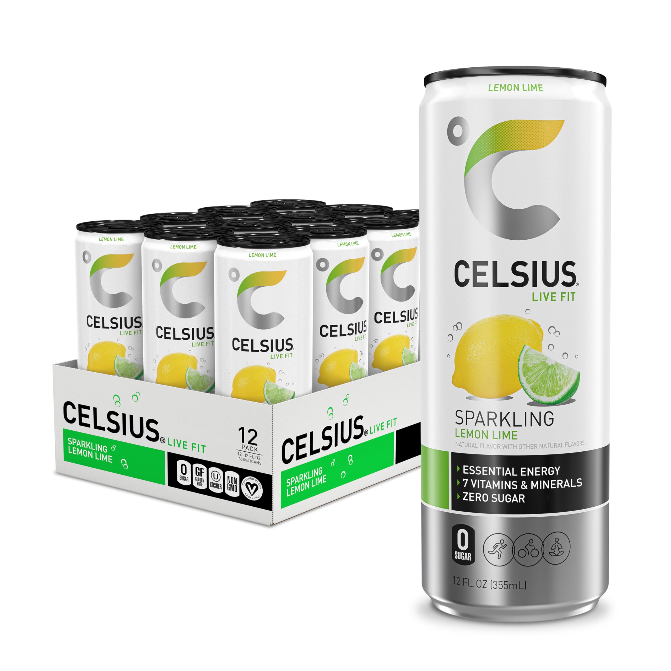 CELSIUS Sparkling Energy Drink Zero Sugar