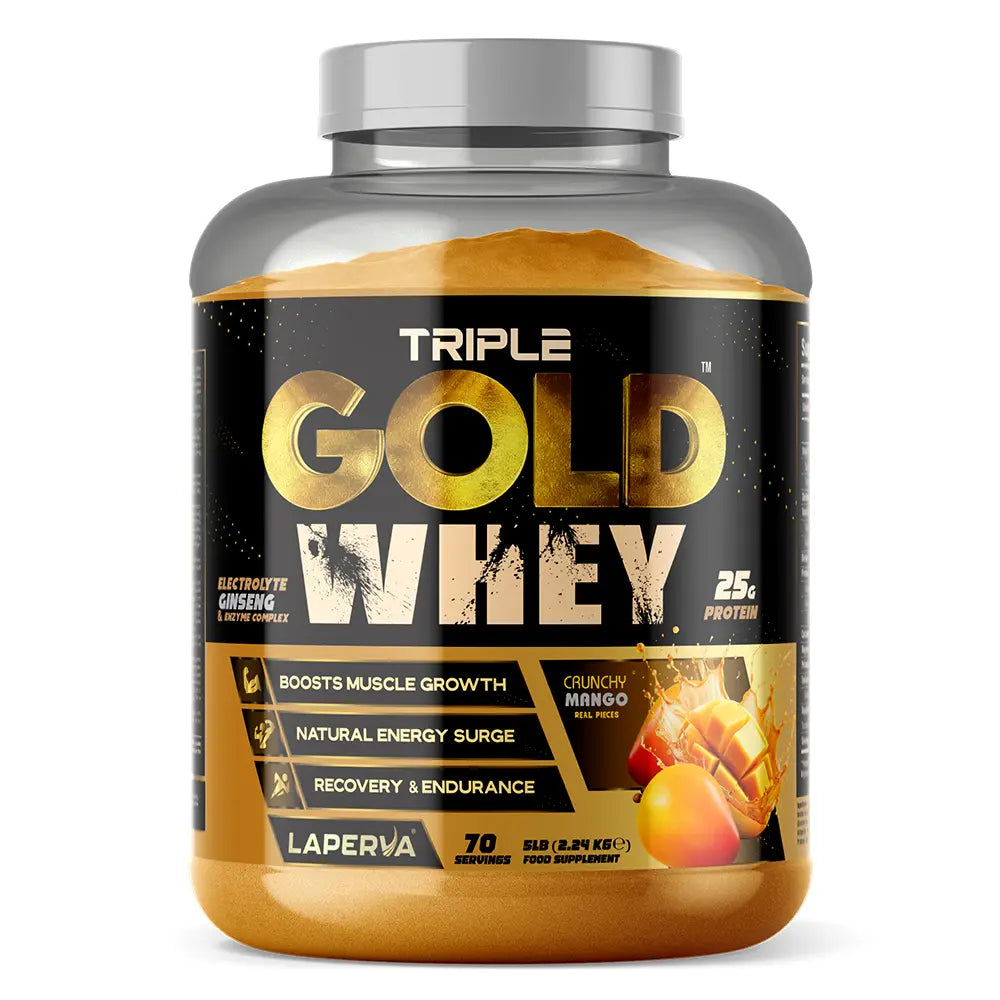Triple Gold Whey Protein with Ginseng & Electrolytes