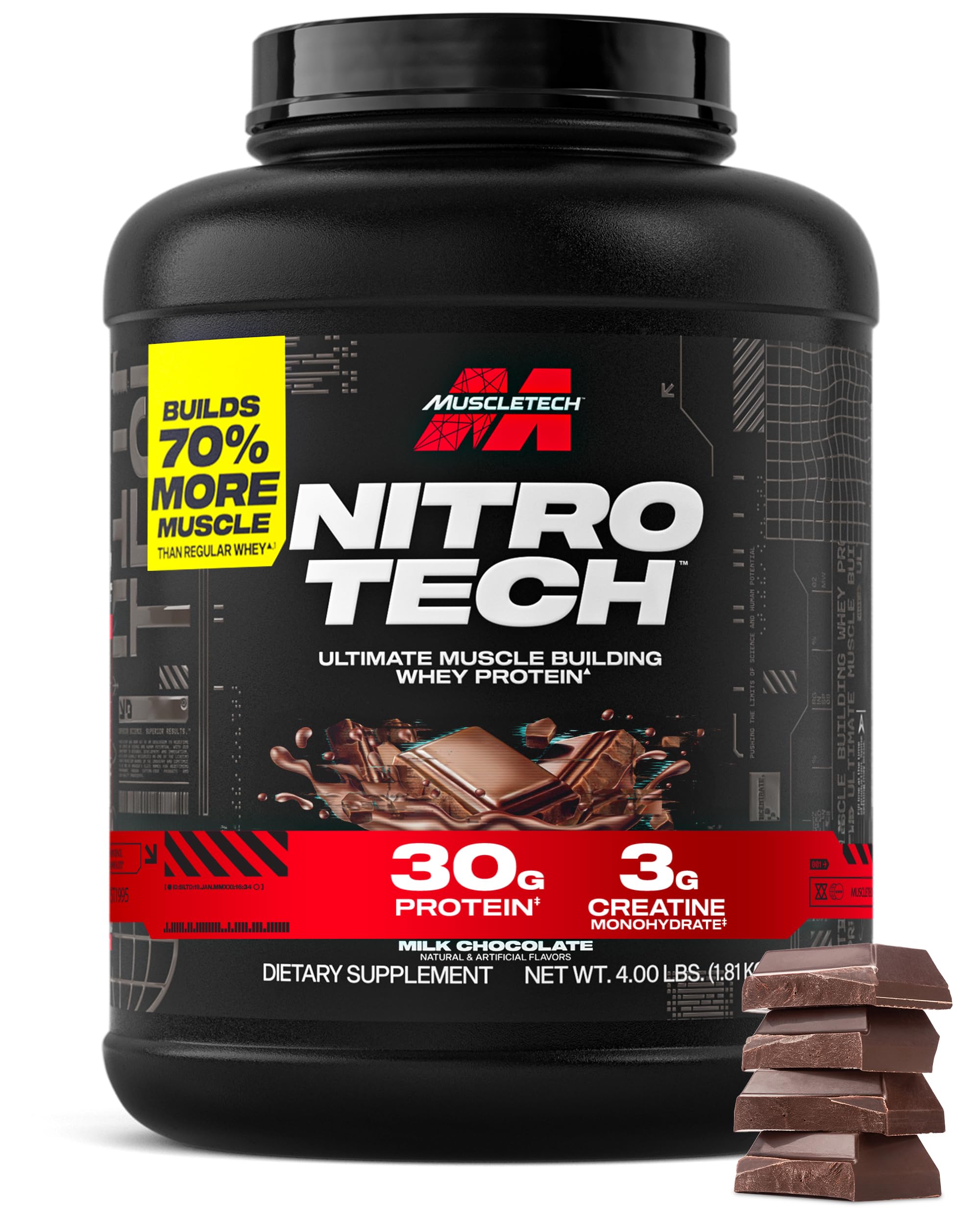 Nitro-Tech Whey Protein + Creatine Formula
