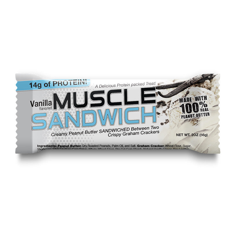 The Original Muscle Sandwich Protein Bar (12 Count)