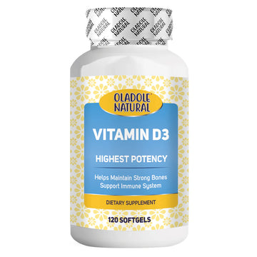 High Potency Vitamin D3 - Support for Bones, Immunity & Mood