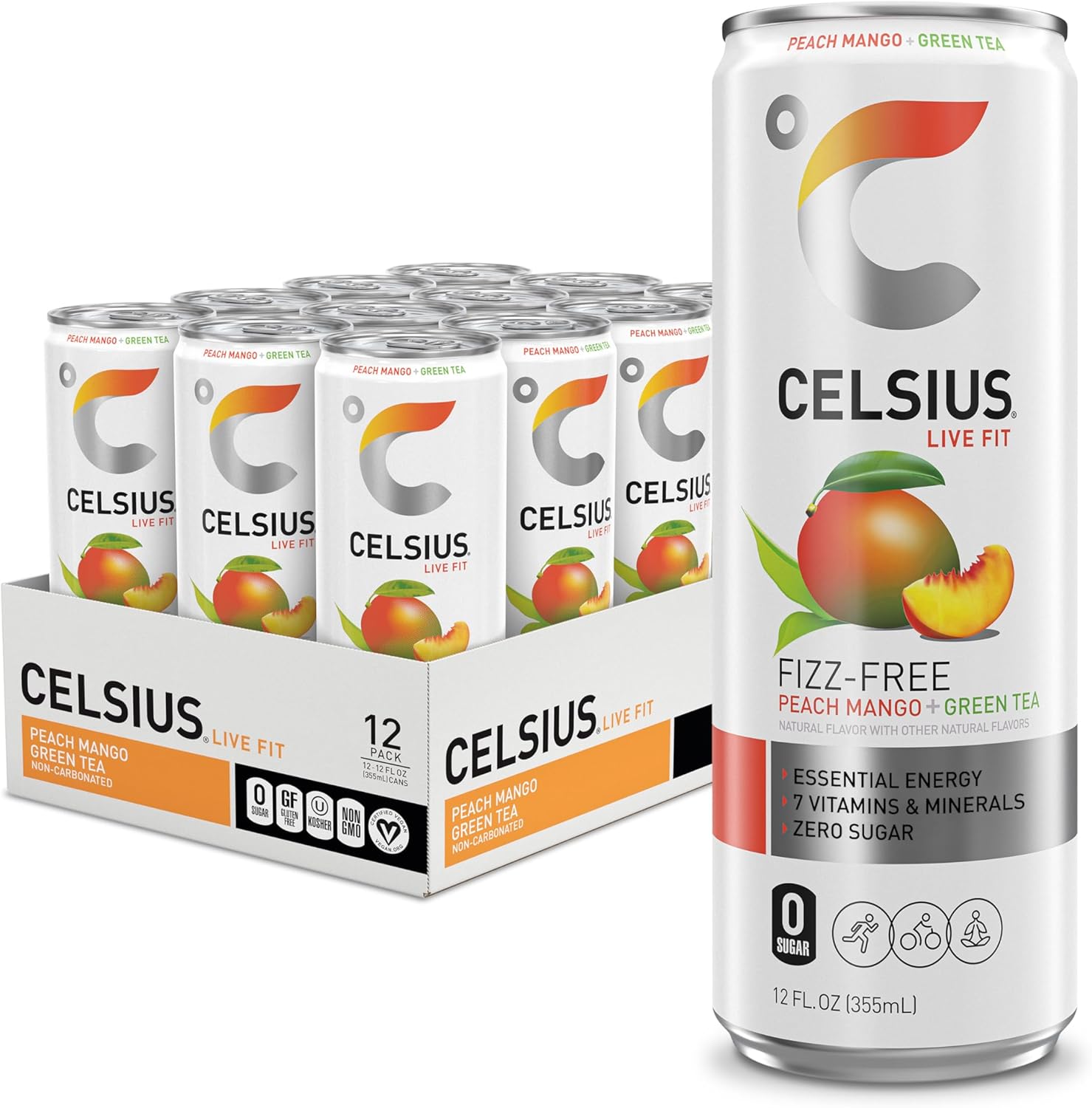 CELSIUS Sparkling Energy Drink Zero Sugar