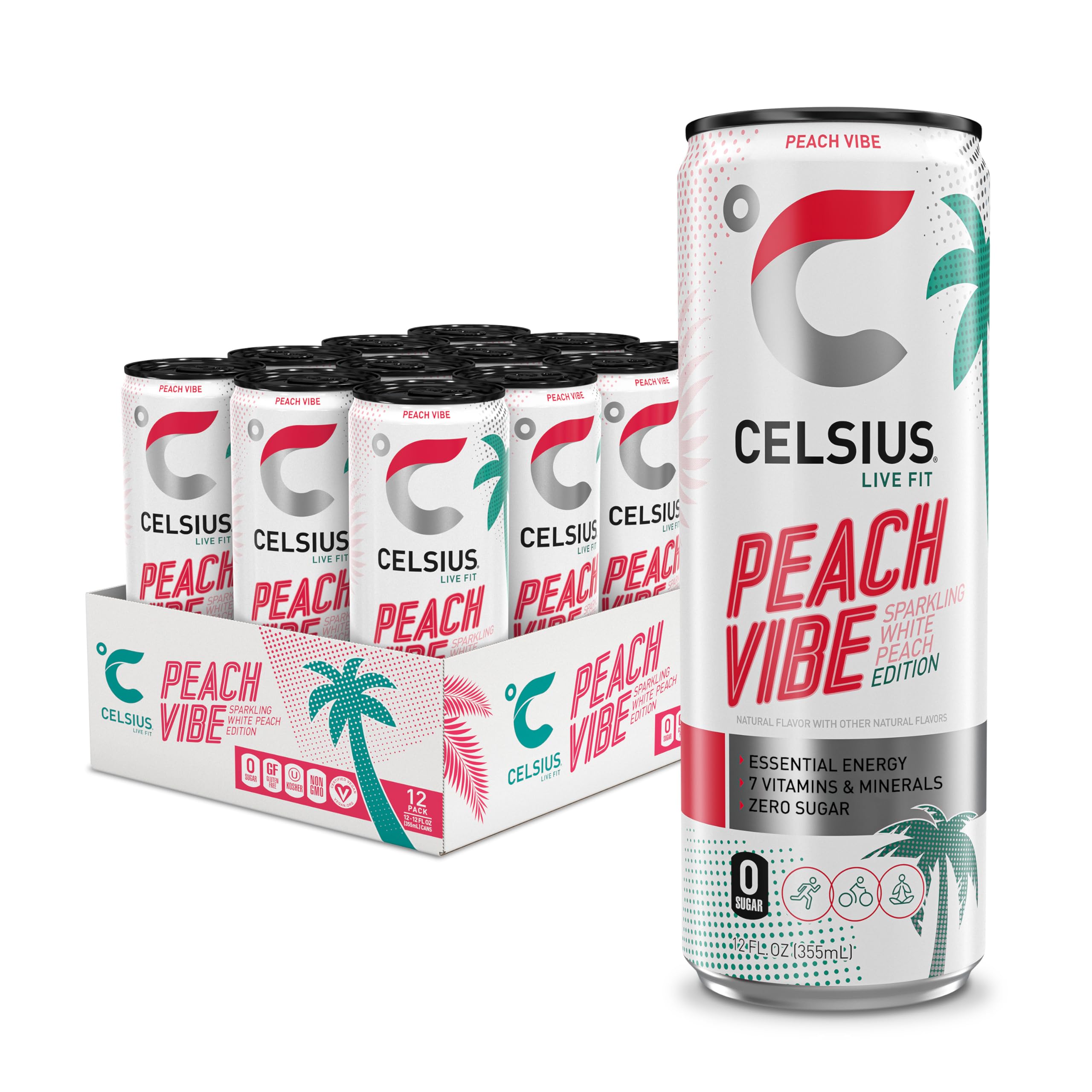 CELSIUS Sparkling Energy Drink Zero Sugar