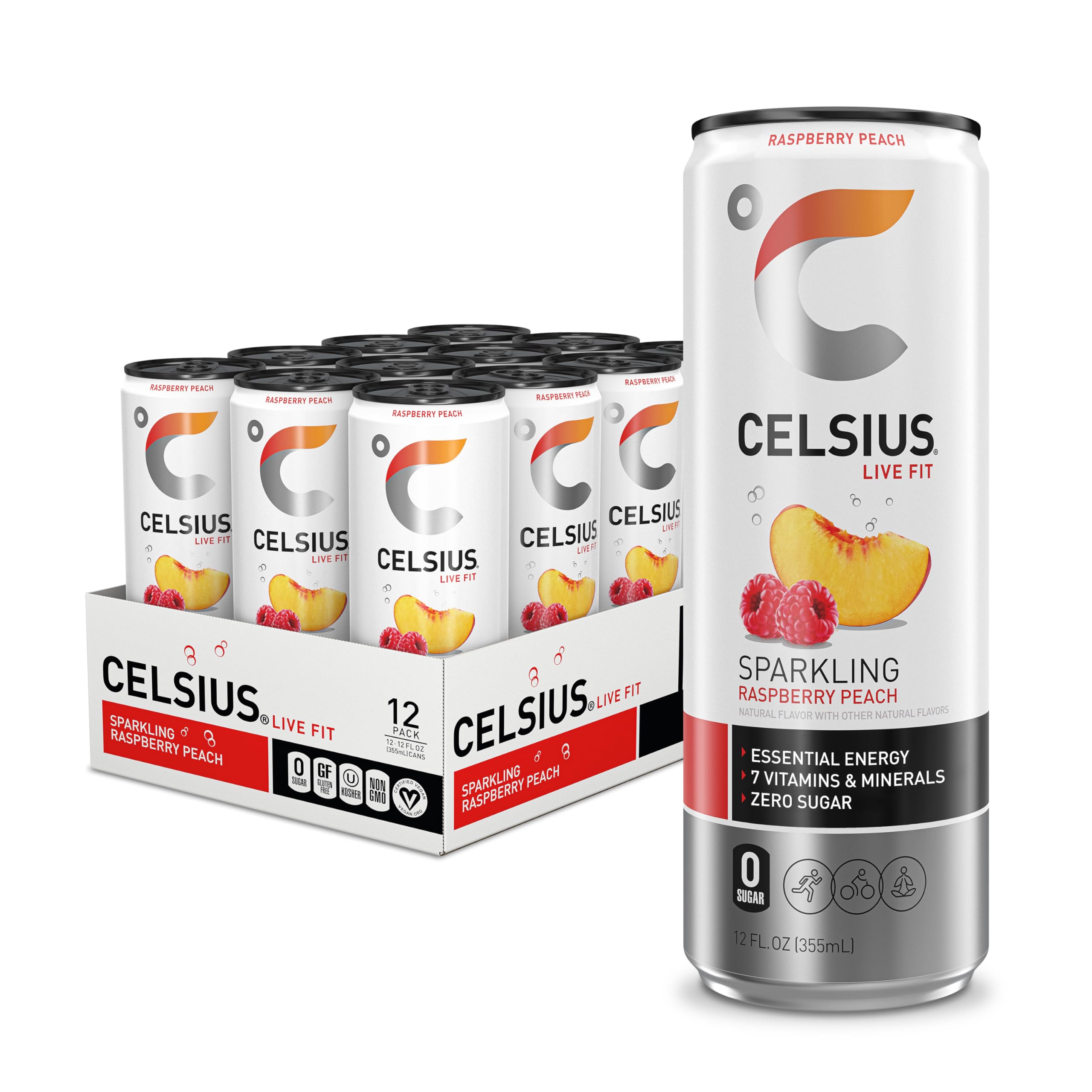 CELSIUS Sparkling Energy Drink Zero Sugar