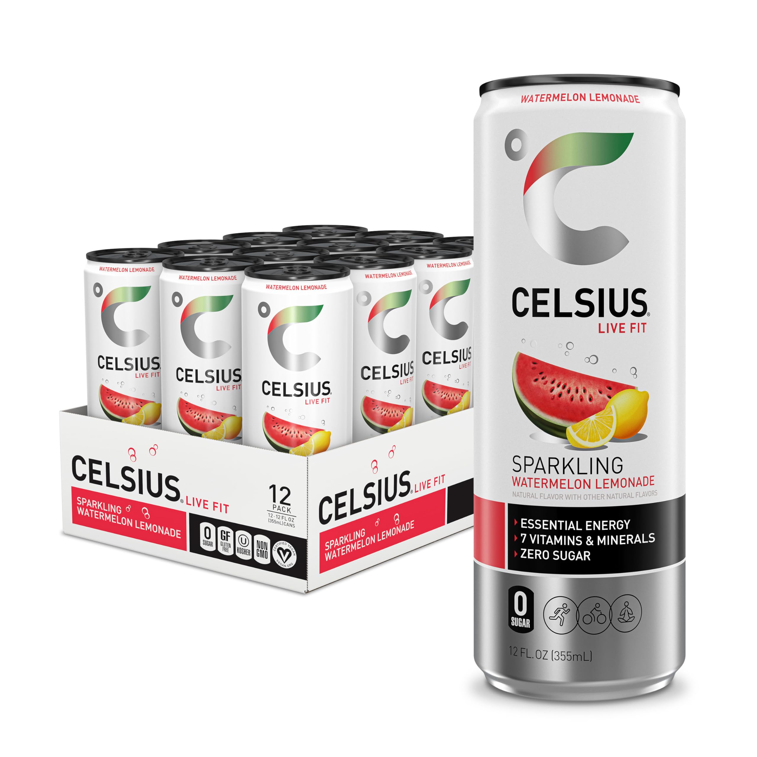 CELSIUS Sparkling Energy Drink Zero Sugar